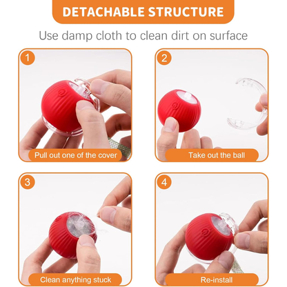 Rechargeable Smart Pet Ball
